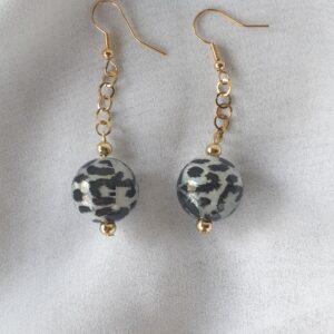 Boucles d'oreilles Léopard